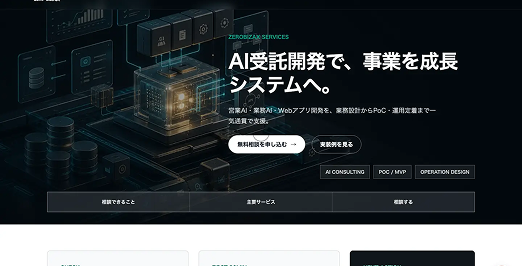 AX ROIシミュレーターの試算画面イメージ